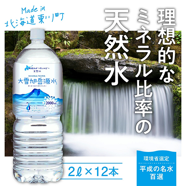 大雪旭岳源水2L